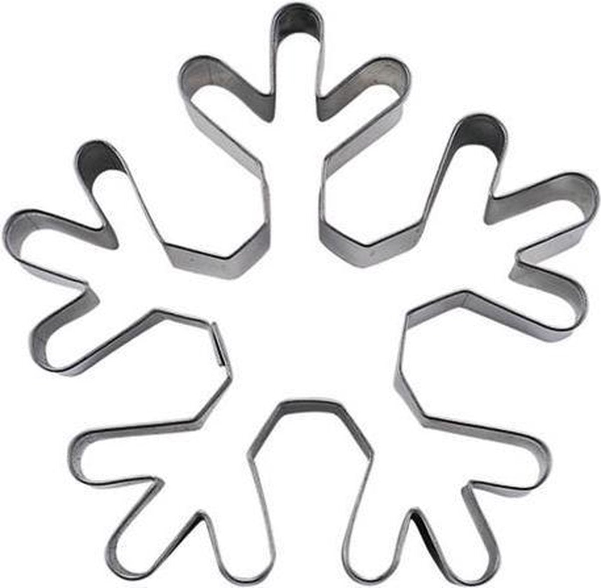 Uitsteker RVS - sneeuwvlok / ijskristal 6.5cm - St�dter