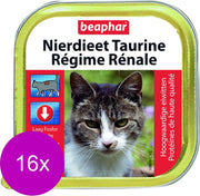 Beaphar Nierdieet Kat 100 g - Kattenvoer - 16 x Eend