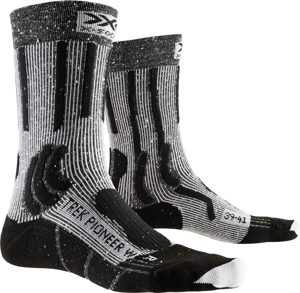 X-socks Wandelsokken Pioneer Dames Nylon Grijs Maat 37/38