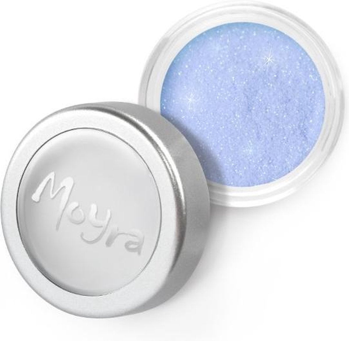 Moyra Glitter powder nr  02 - Licht Blauw