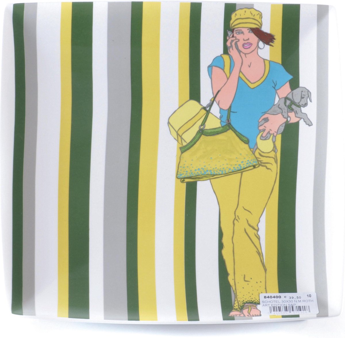 Salt&Pepper Art Edition Schotel - 30 x 30 cm - n.m.roth