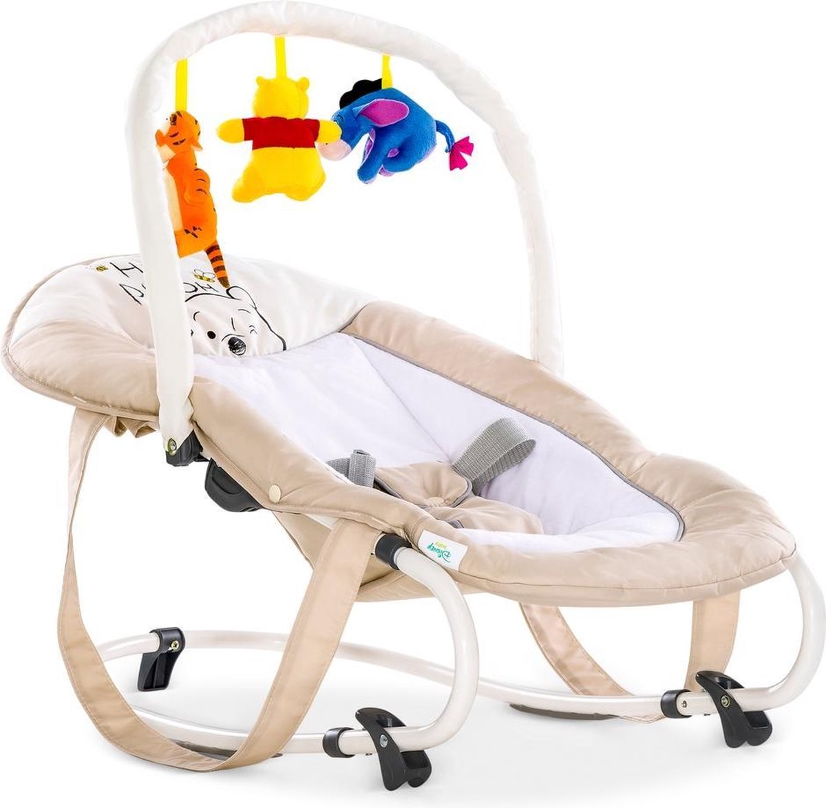 Hauck Bungee Deluxe Wipstoel Pooh Cuddles - Beige