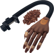 Oefenhand Nail Trainer Oefenhand - Gelnagels / Acrylnagels Nagelbedjes - met 100 Nageltips