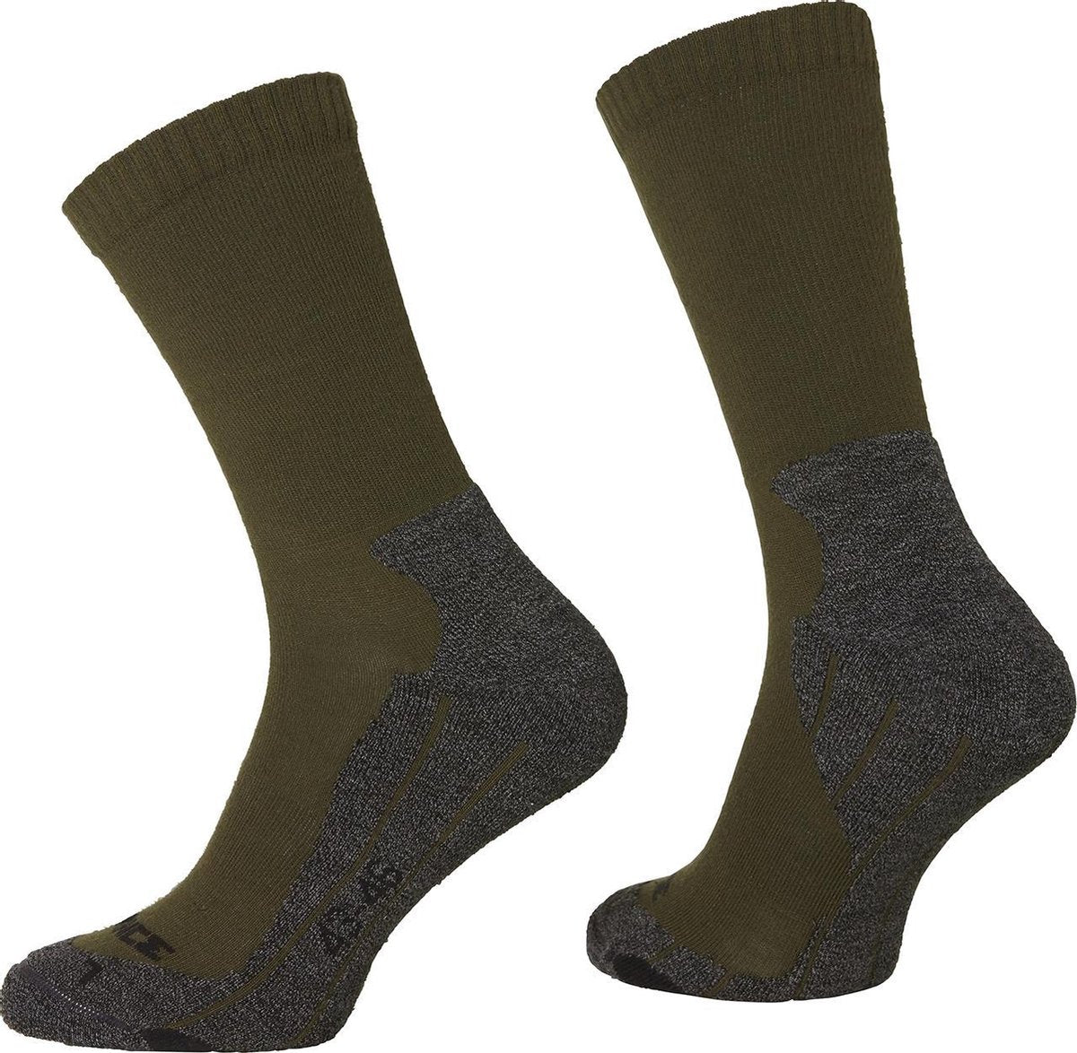 Rovince Wandelsokken Naadloos Heren/Dames (Unisex) Groen – Maat: 47-49