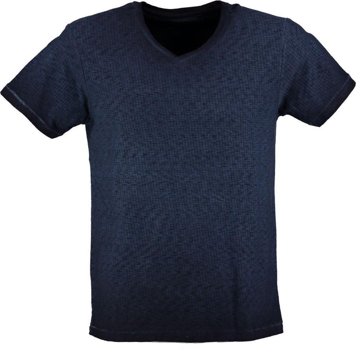 Petrol stevig blauw t-shirt valt kleiner - Maat XS