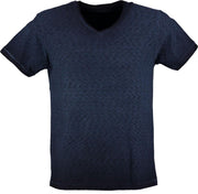Petrol stevig blauw t-shirt valt kleiner - Maat XS