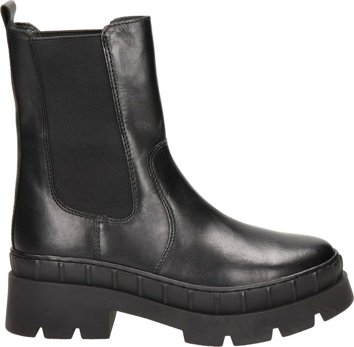 Nelson dames chelseaboot - Zwart - Maat 40