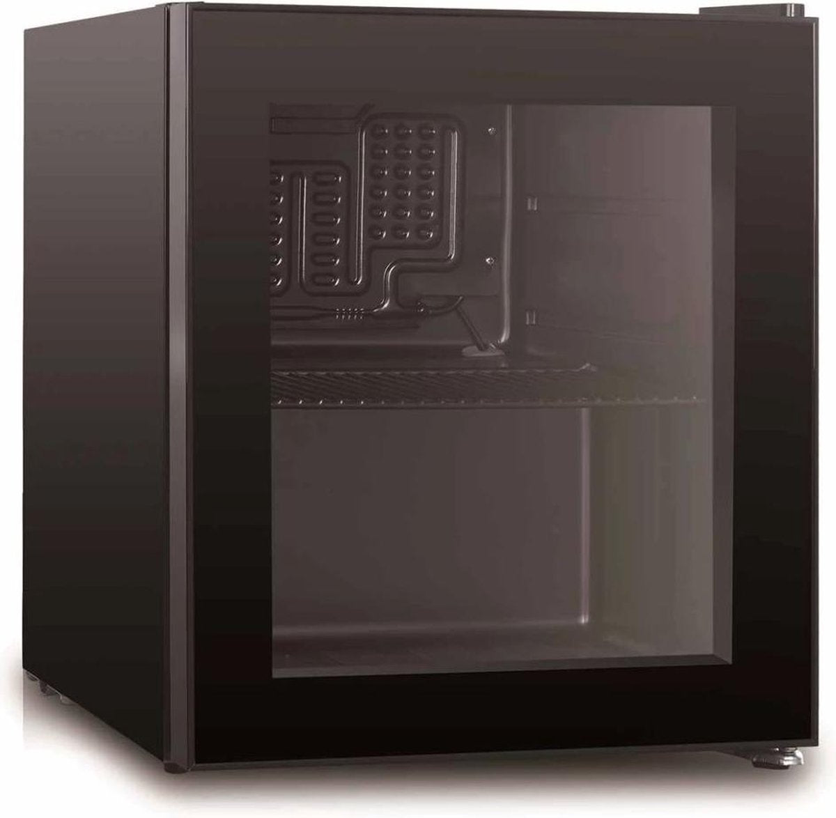 Husky KK50–BKCNS-BK-HU - Mini Koelkast - Glazen deur