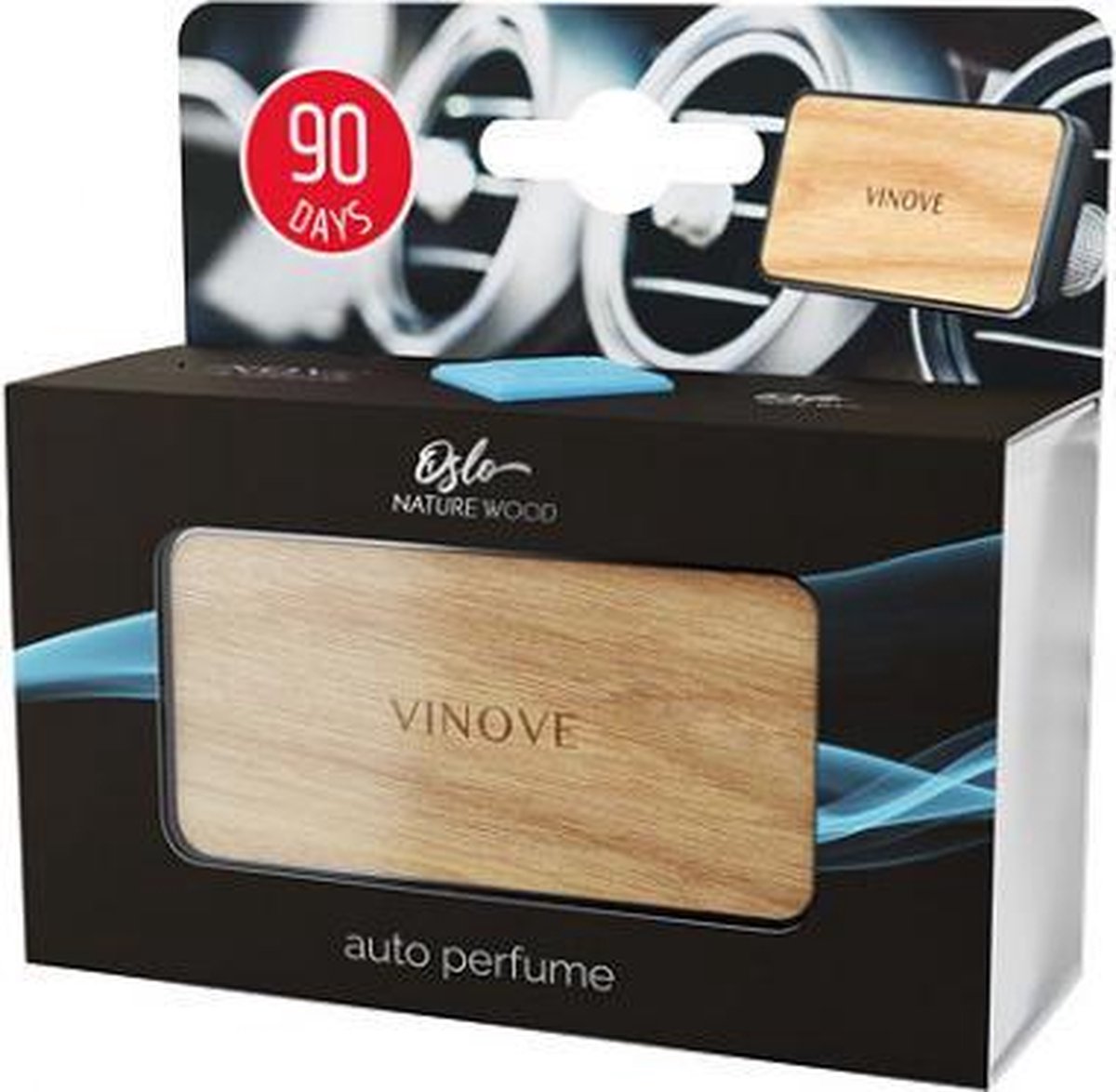 Vinove Autoparfum Oslo - Auto luchtverfrisser - Luchtrooster bevestiging