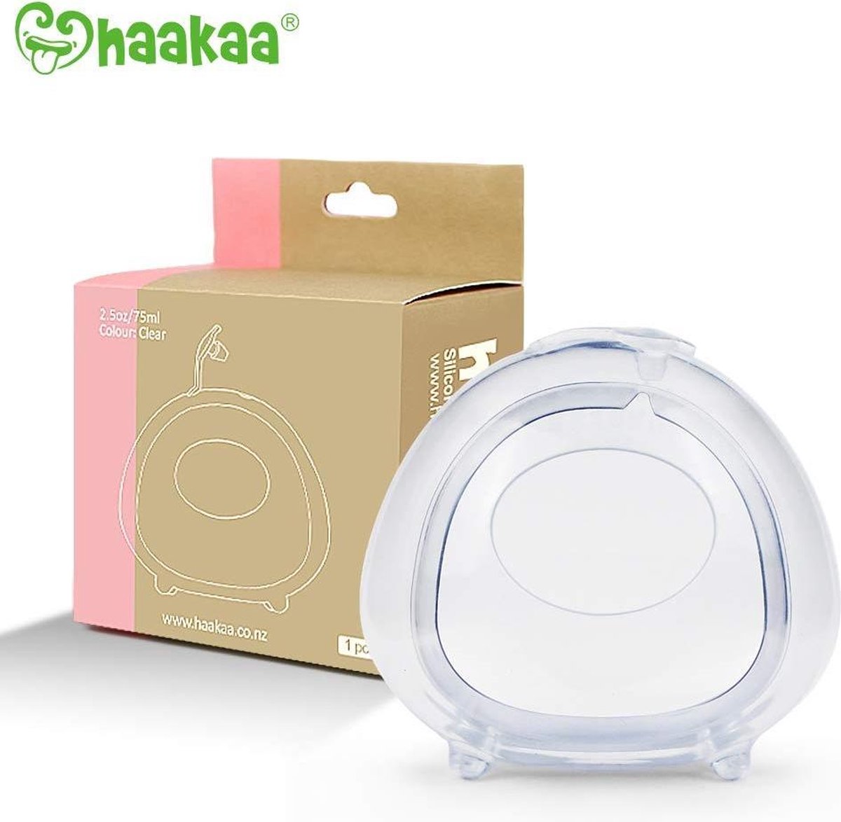 Haakaa Silicone Milk Collector (75ml) Ladybug
