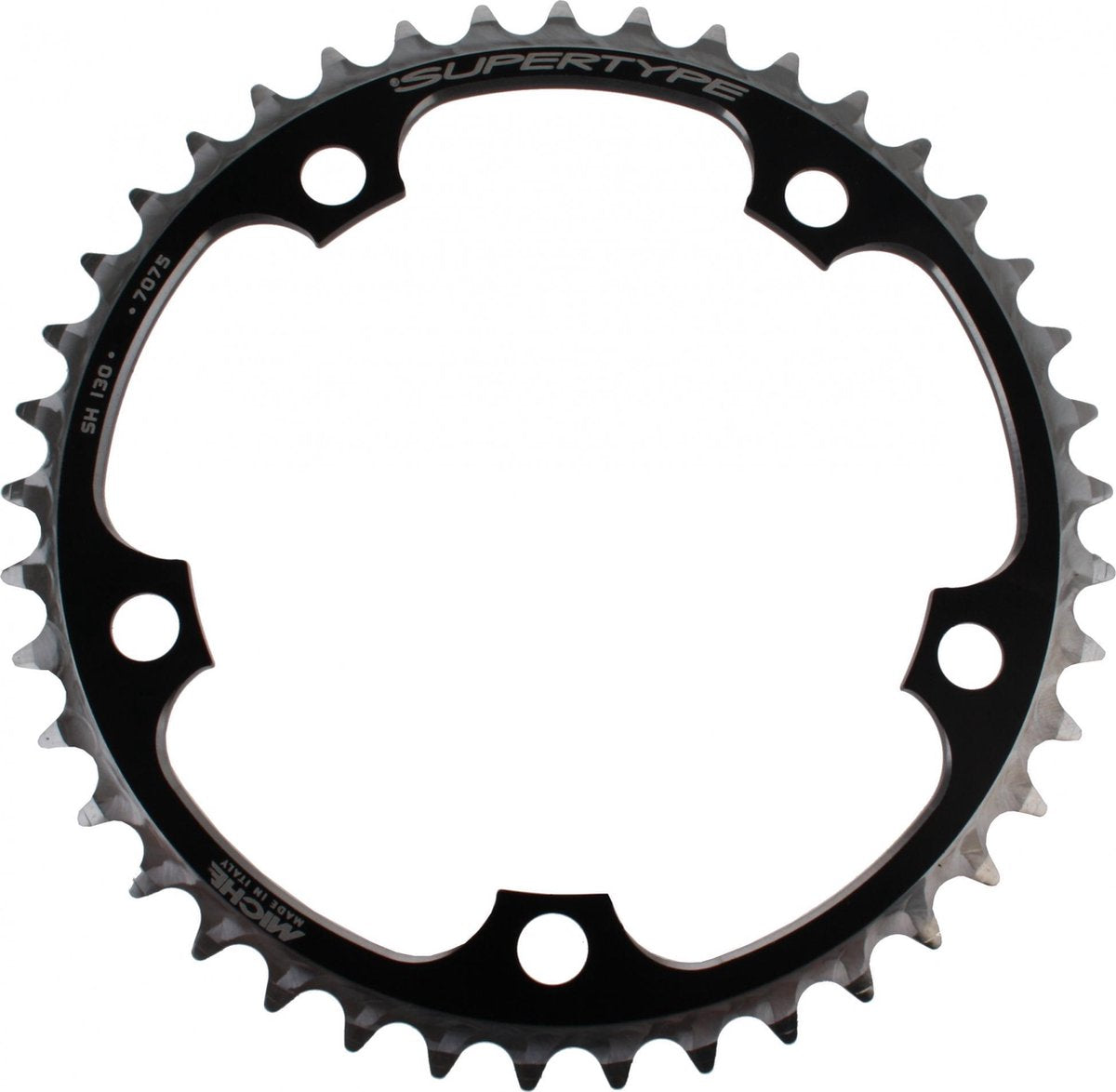 Miche Kettingblad Shimano Supertype 43t 130 Mm Zwart
