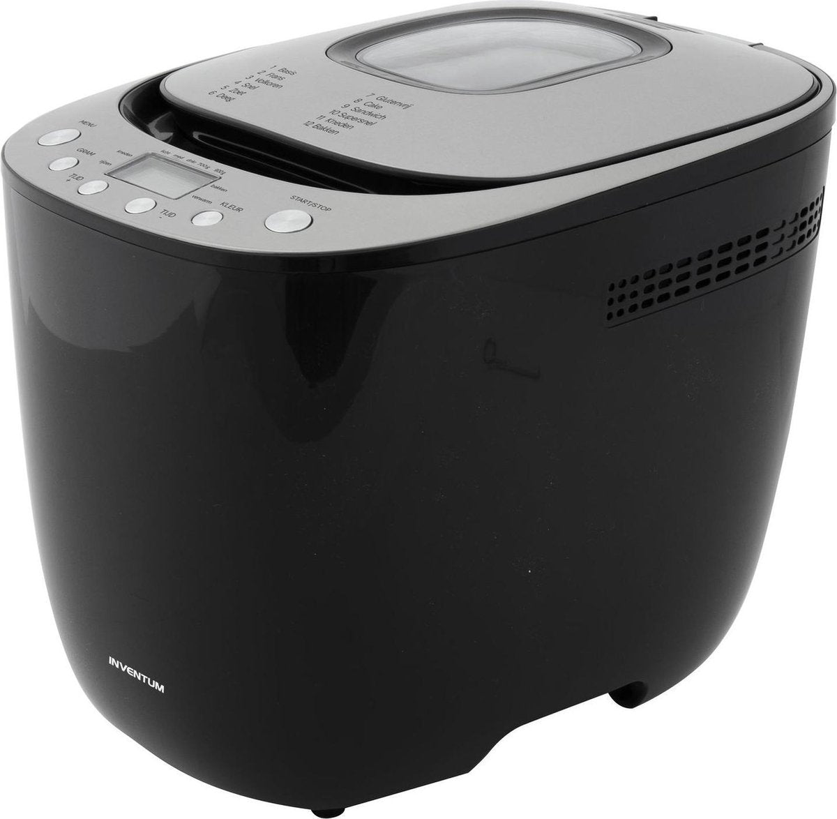 Inventum BM95 - Broodbakmachine - Zwart/RVS