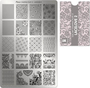 Moyra Stamping Plate 31 LaceLove 2