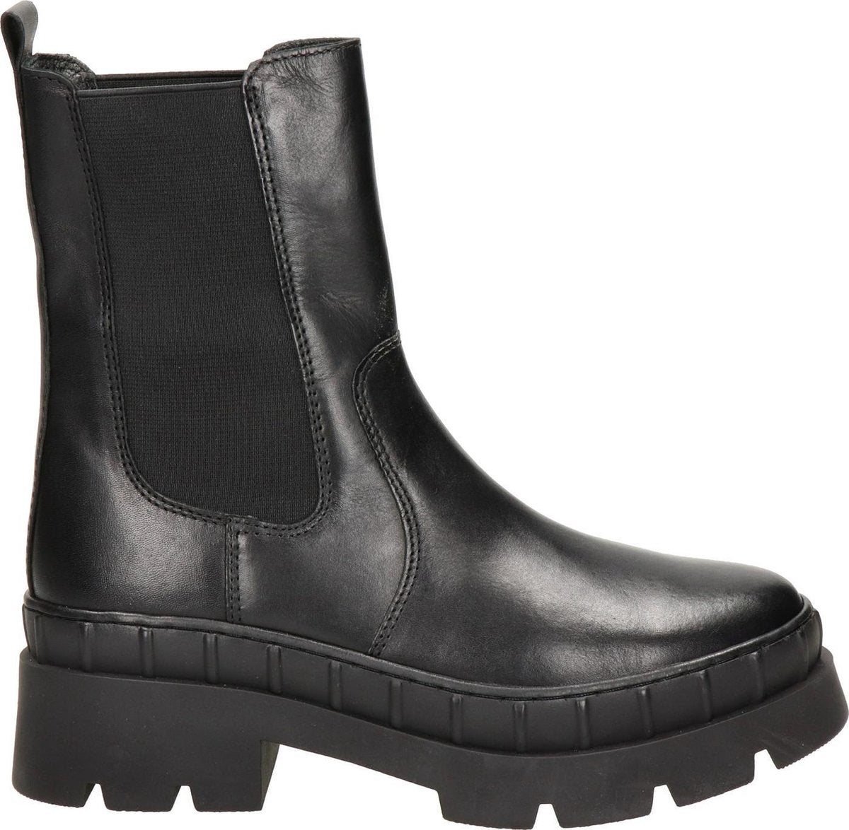 Nelson dames chelseaboot - Zwart - Maat 41
