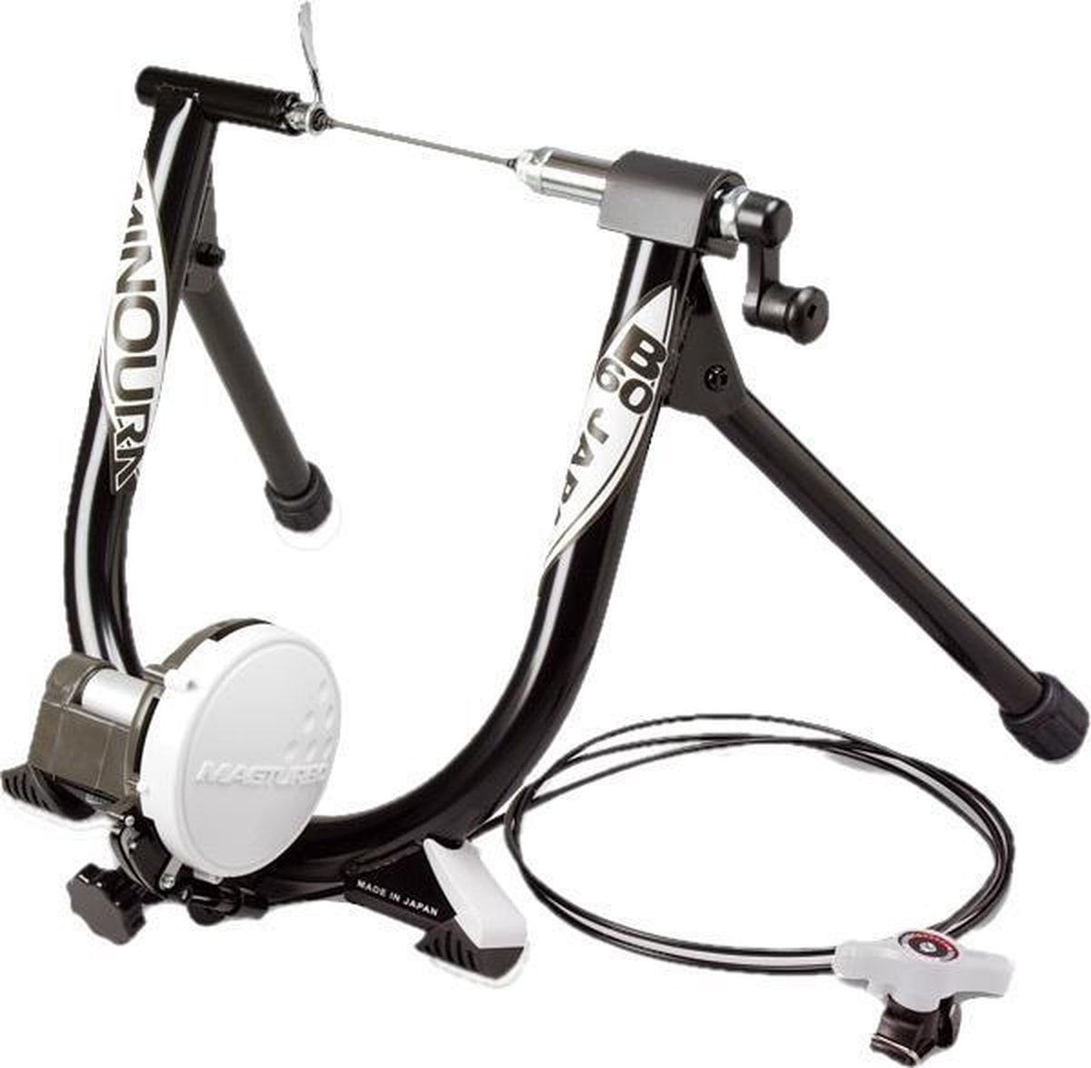 Minoura Fietstrainer Magturbo B60r - 61 X 42 Cm - Staal - Zwart