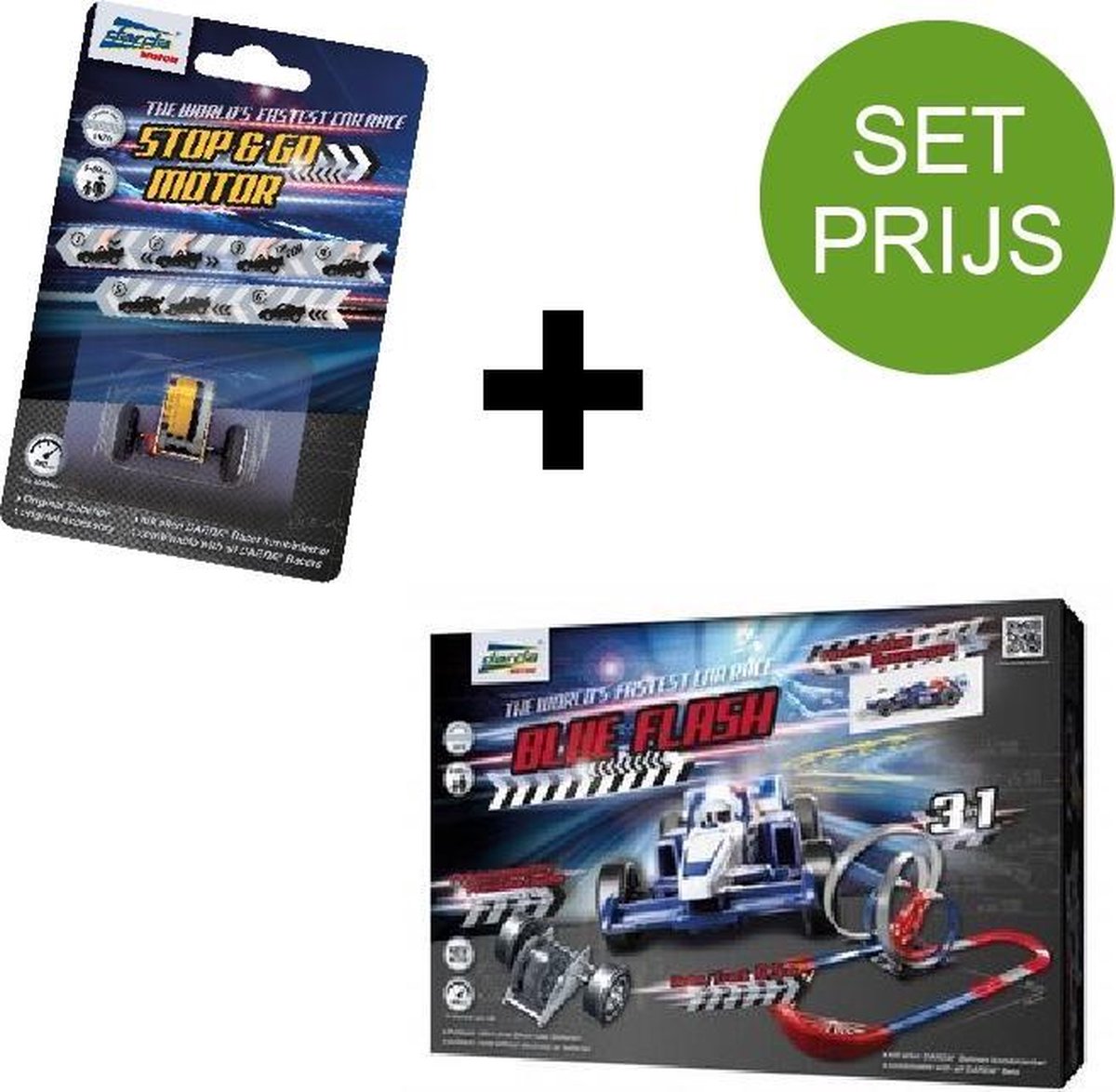 Darda racebaan SET Blue Flash (6