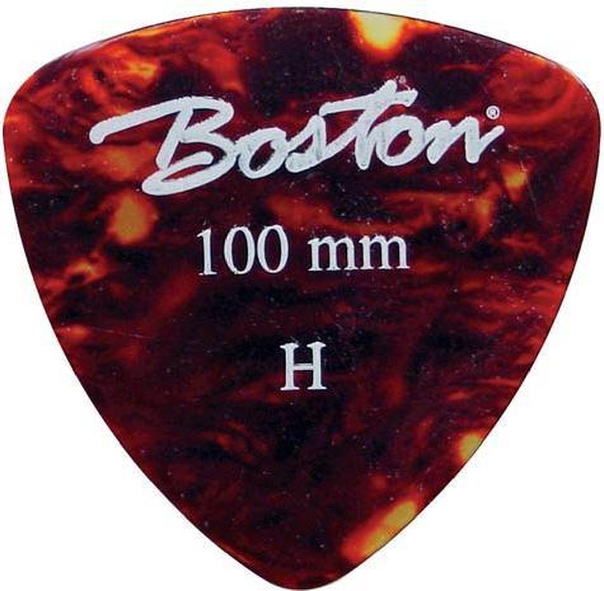 Boston Plectrum 1.00 mm celluloid tortoise PK-40-H Heavy p/s