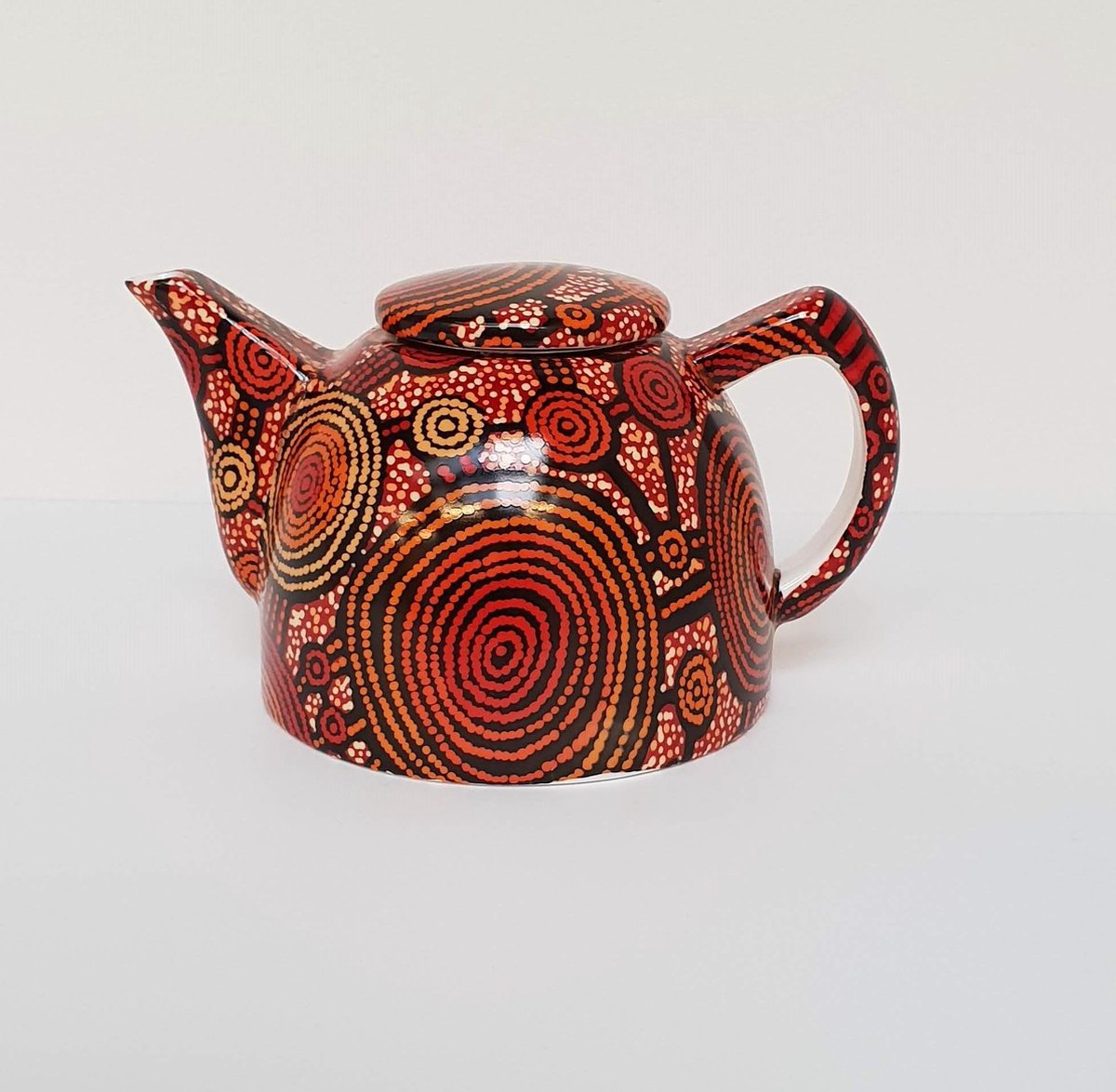 Design theepot - Teddy Jakamarra Gibson - Aboriginal collectie