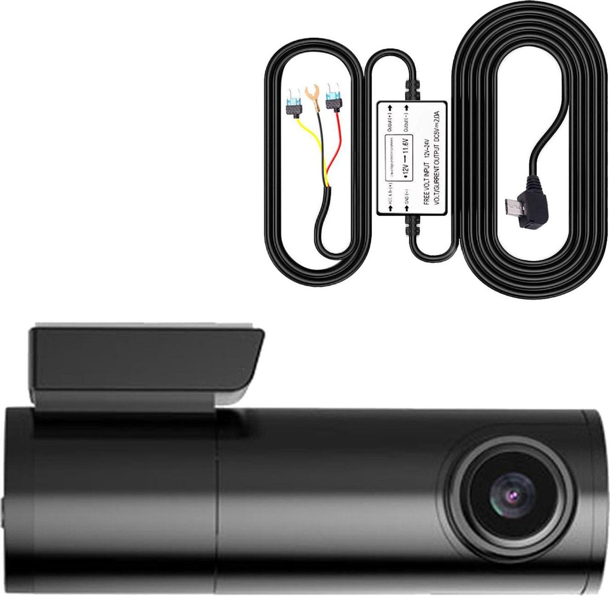 AZDome BN03 dashcam voor auto - Continue voeding
