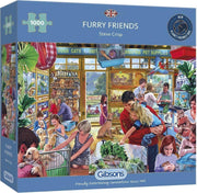 Gibsons puzzel Furry Friends - 1000 stukjes