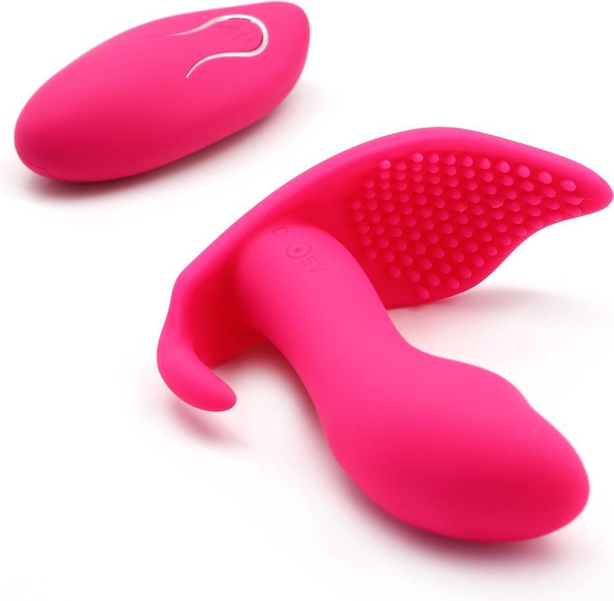 Vlinder Vibrator Oplaadbaar Roze - Hoogwaardige kwaliteit - Draadloos - 10 trilstanden - Waterproof - Roze - Siliconen - Spannend voor koppels - Sex speeltjes - Sex toys - Erotiek - Sexspelletjes voor mannen en vrouwen – Seksspeeltjes - Stimulator