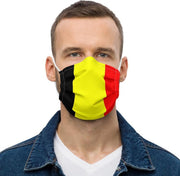 EK 2021 Wasbaar Mondkapje - Belgische Vlag - België - Stoffen Mondkap