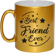 Gouden Best Friend Ever cadeau koffiemok / theebeker 330 ml