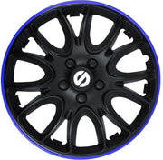 Sparco Wieldoppen 14 inch Veneto Zwart/Blauw - ABS