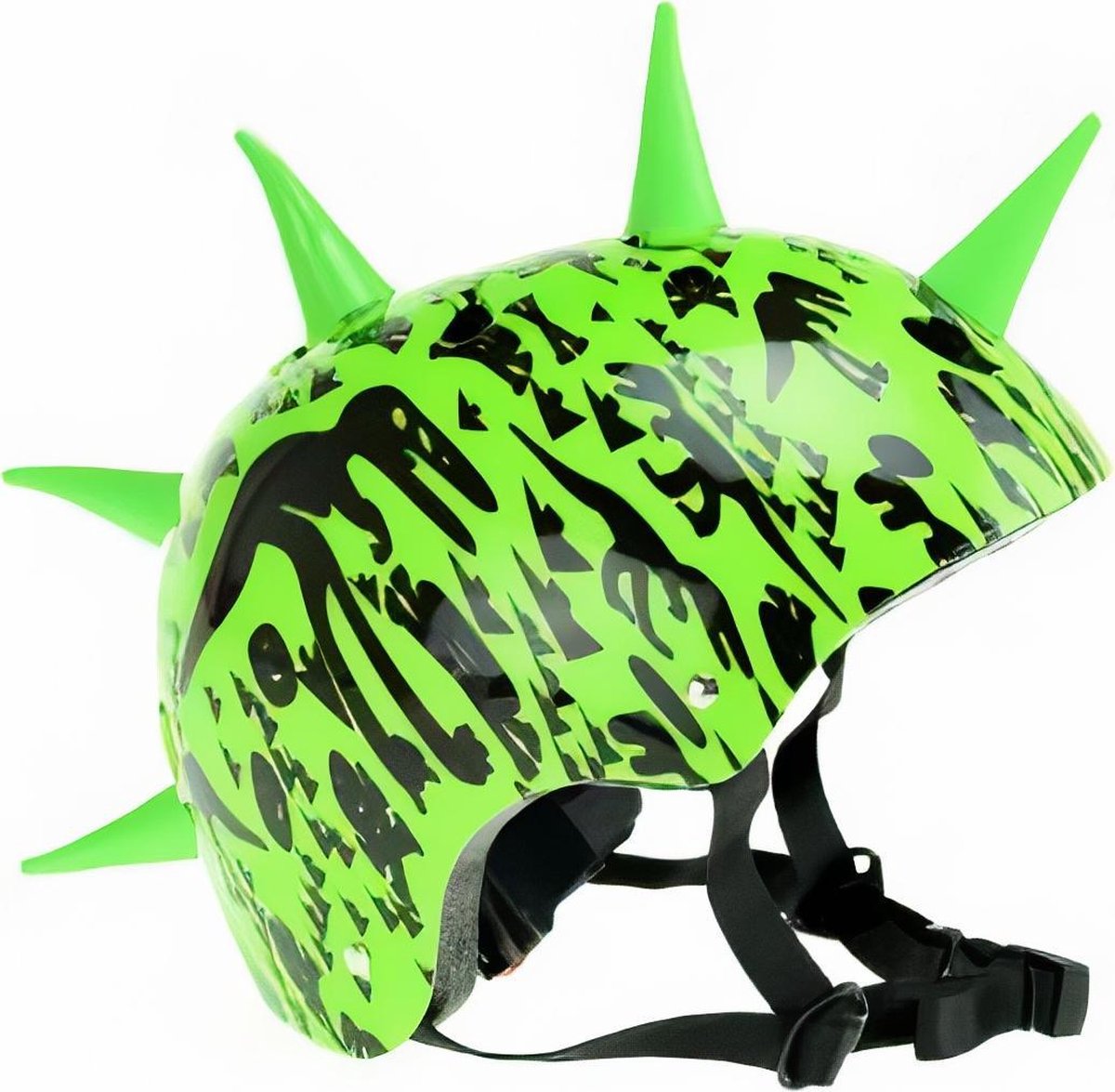 Toi-toys Fietshelm Met Spikes Pro Sports Junior 58-61 Cm Groen
