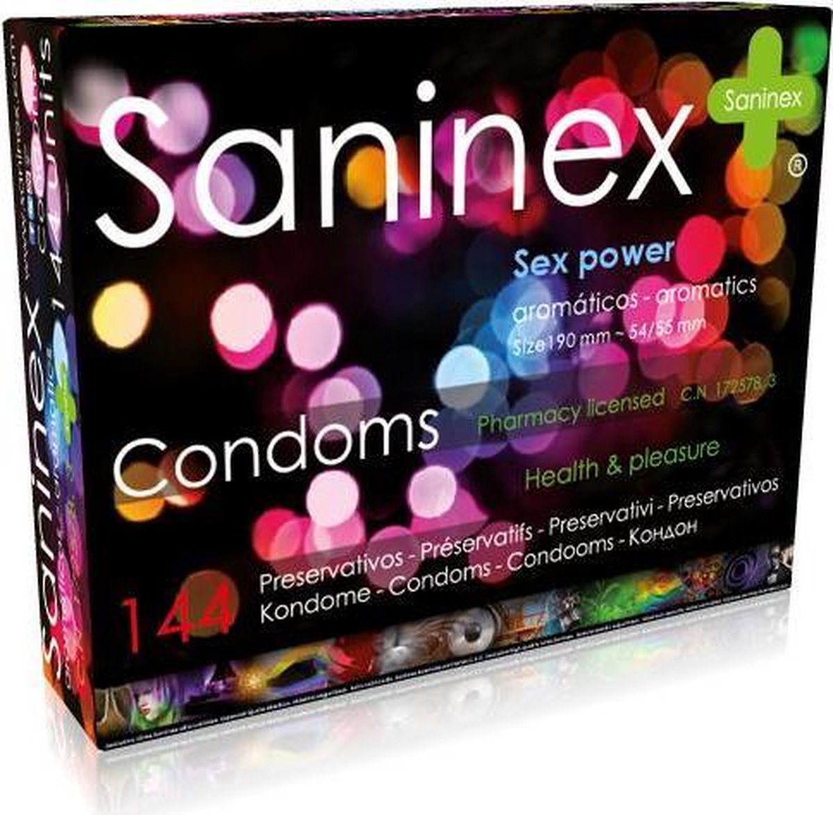 Sex Power Condoms Box of 144 Exp. Date: 04/2022