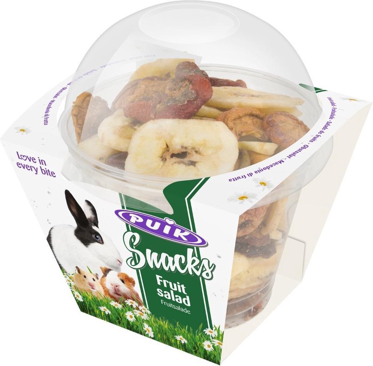 3 stuks! Crunchy fruitsalade Puik Snacks