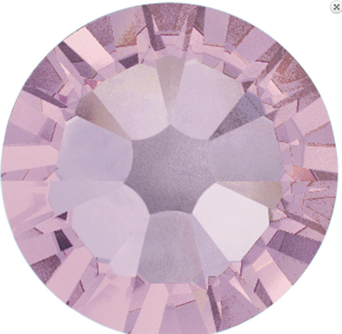 Swarovski Kristal Light Amethyst SS34 7.1mm 100 steentjes - swarovski steentjes - steentje - steen - nagels - sieraden - callance