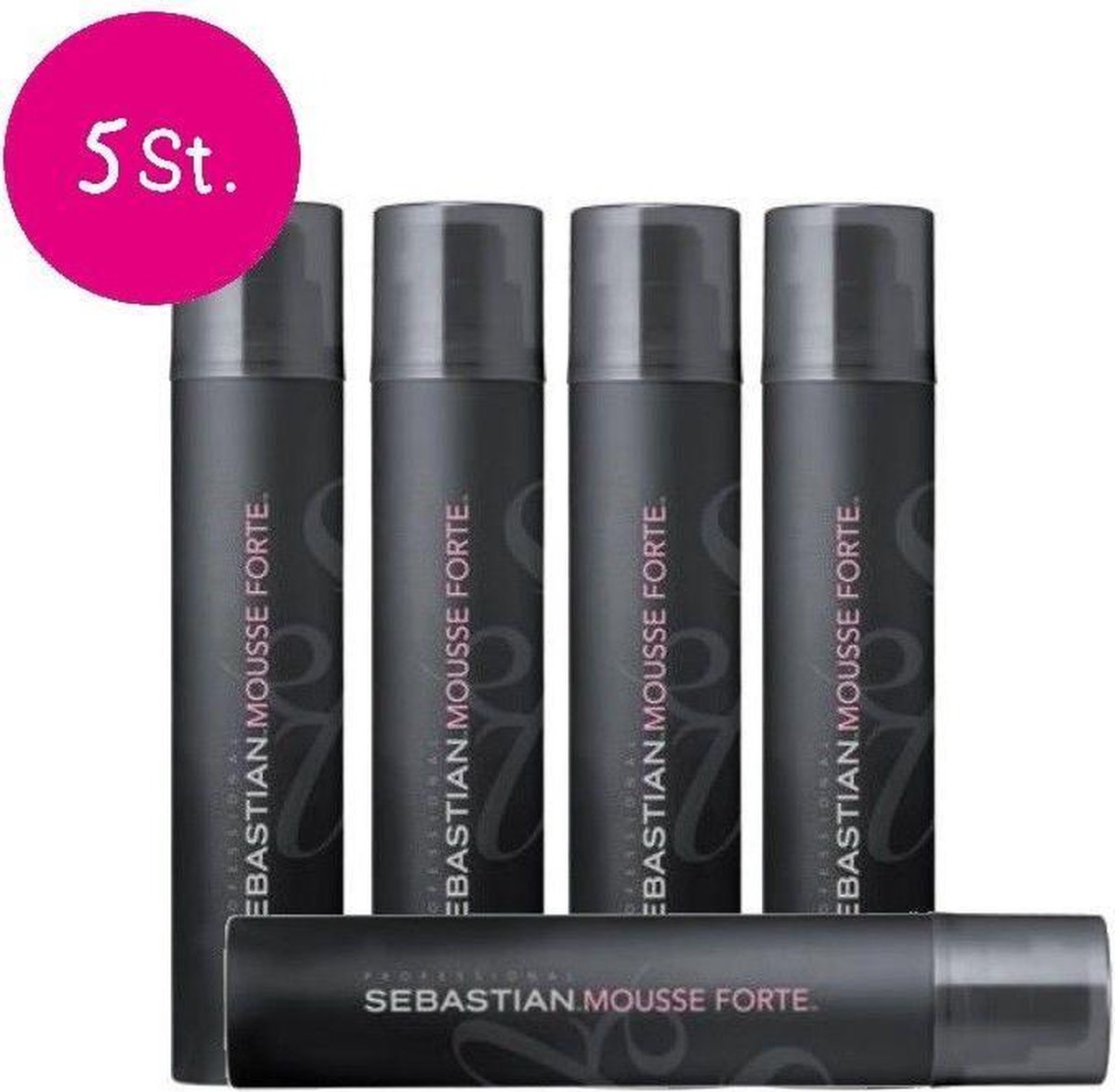 5x Sebastian Mousse Forte 200ml