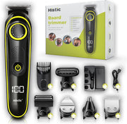 Histic 5 in 1 Baardtrimmer -  Scheerapparaat - Tondeuse - Groomer - Trimmer - 0.5-20MM - Voor mannen