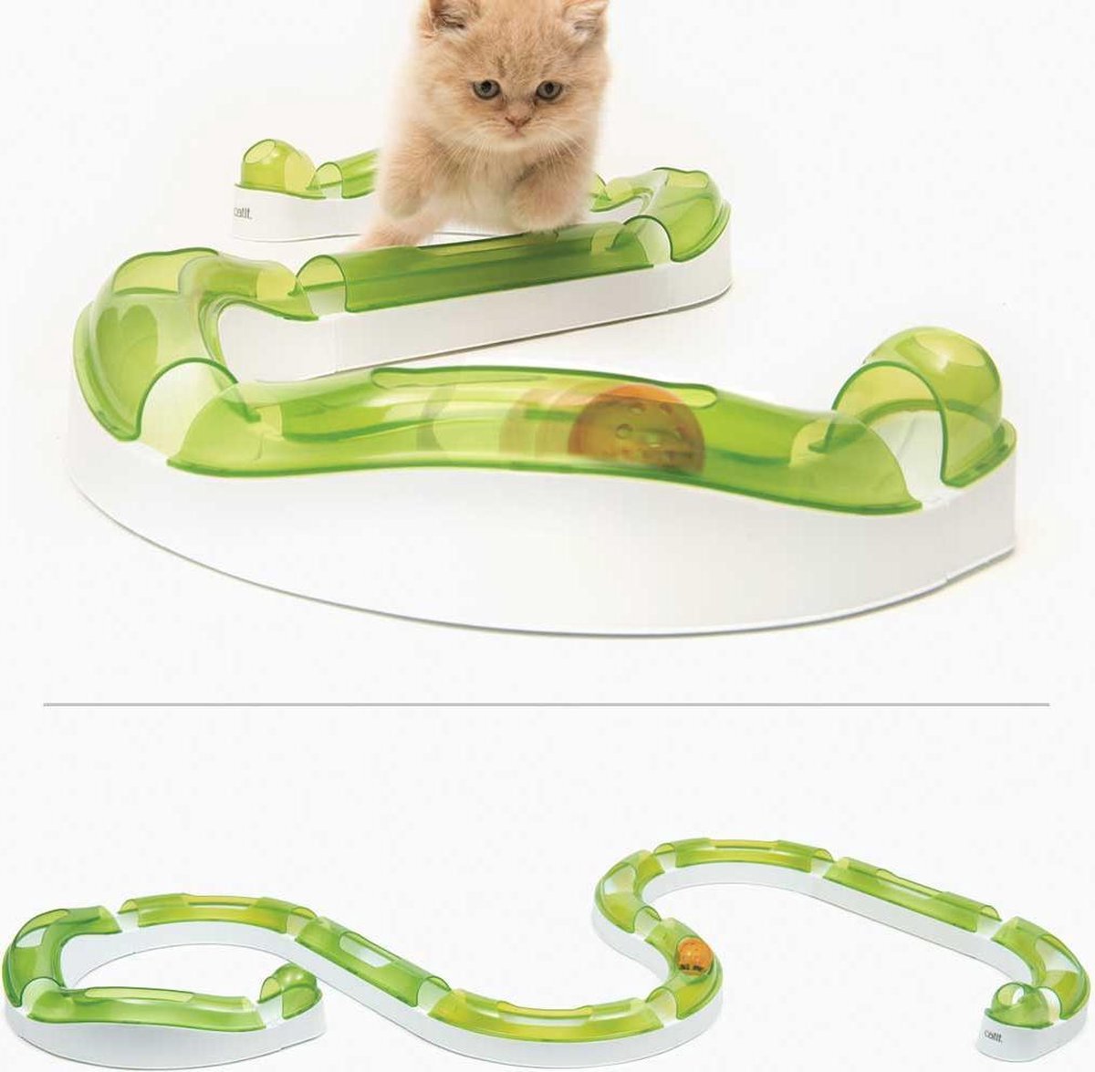Cat-It - Kattenspeelgoed - Senses 2.0 Super Circuit - Groen
