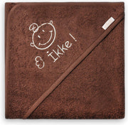 Funnies - Badcape"Ikke" - 80cm/80cm - 100% katoen -