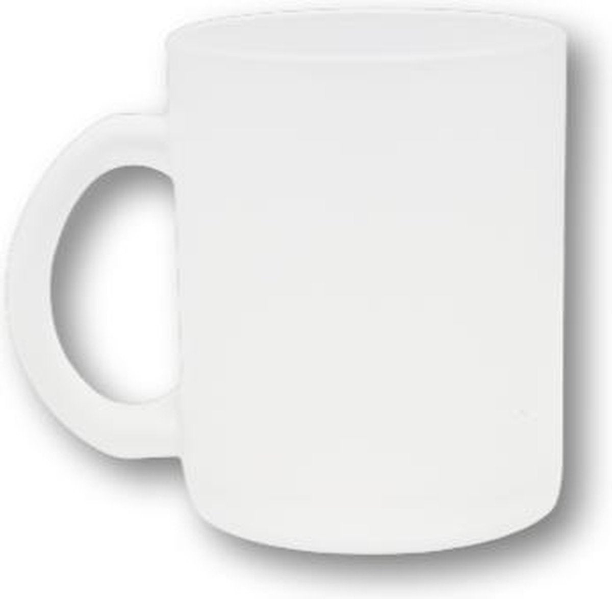 Sublimatie thee mok glas