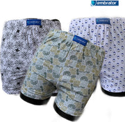 Embrator 3-pack mannen Boxershort Loose Fit katoen maat XL