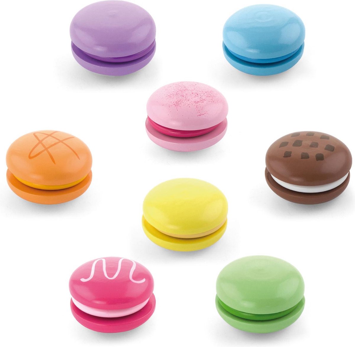 Viga Toys - Speelgoedeten en -drinken - Macarons