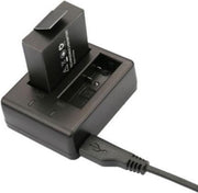 EKEN Dual Charger + 1050mAh batterij