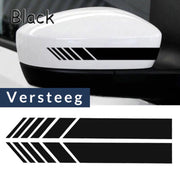 autospiegel stikker van Versteeg® - auto stikker - zwarte stikker