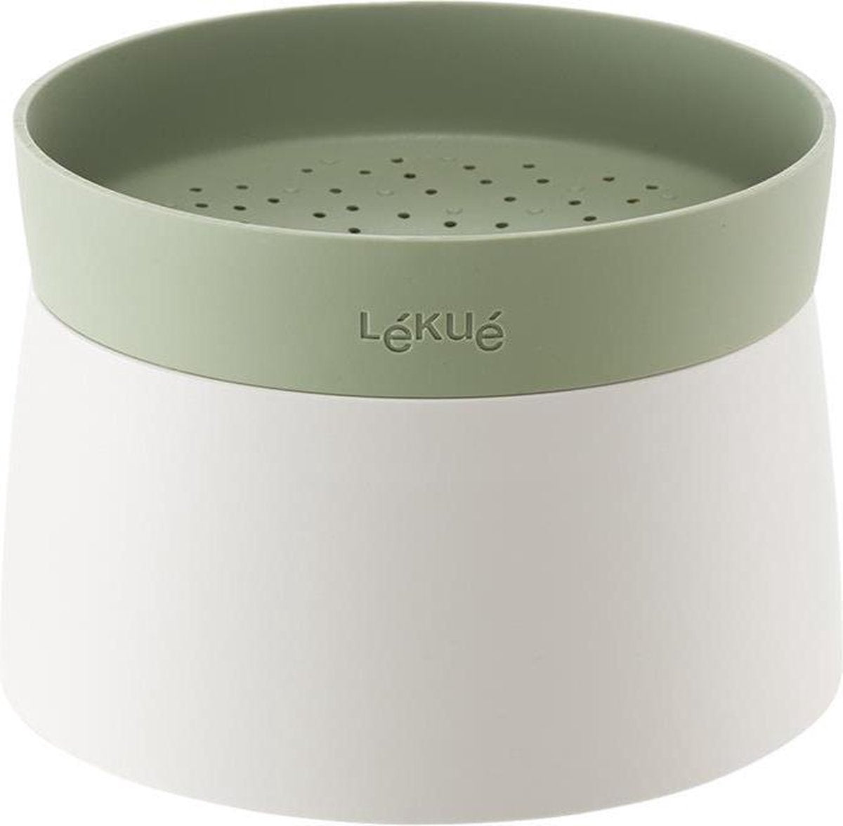 Lékué - rijstquinoakoker magnetron wit gr Ø 13cm H 17.8cm