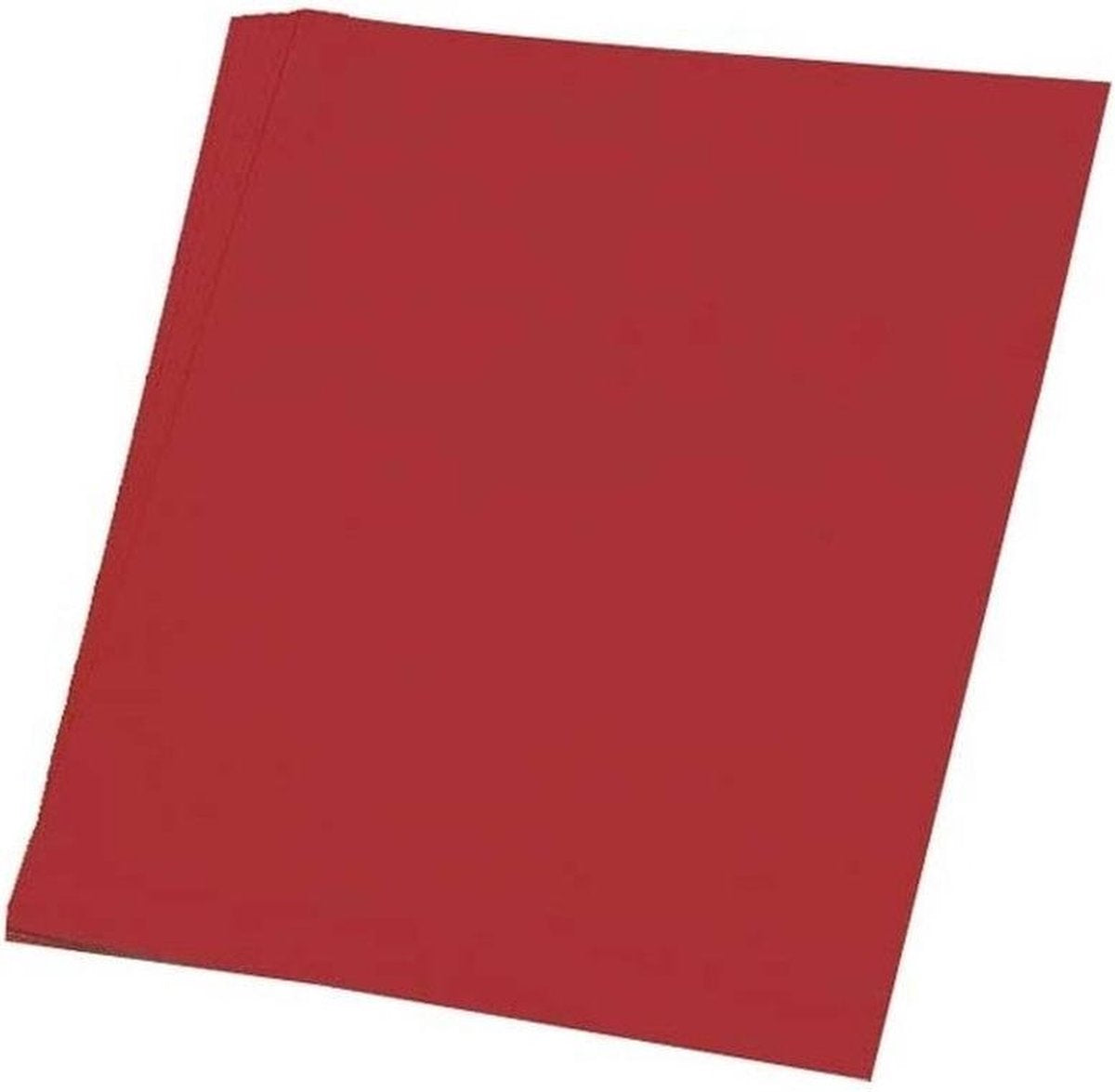 100 vellen rood A4 hobby papier