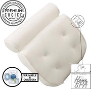 Deluxe Home Spa Badkussen Imperatoris™ - Ontspanning Voor De Hoofd & Nek -  Badkussen Met Antislip  - Comfort Voor In Bad Of De Jacuzzi -  Ideaal Cadeau