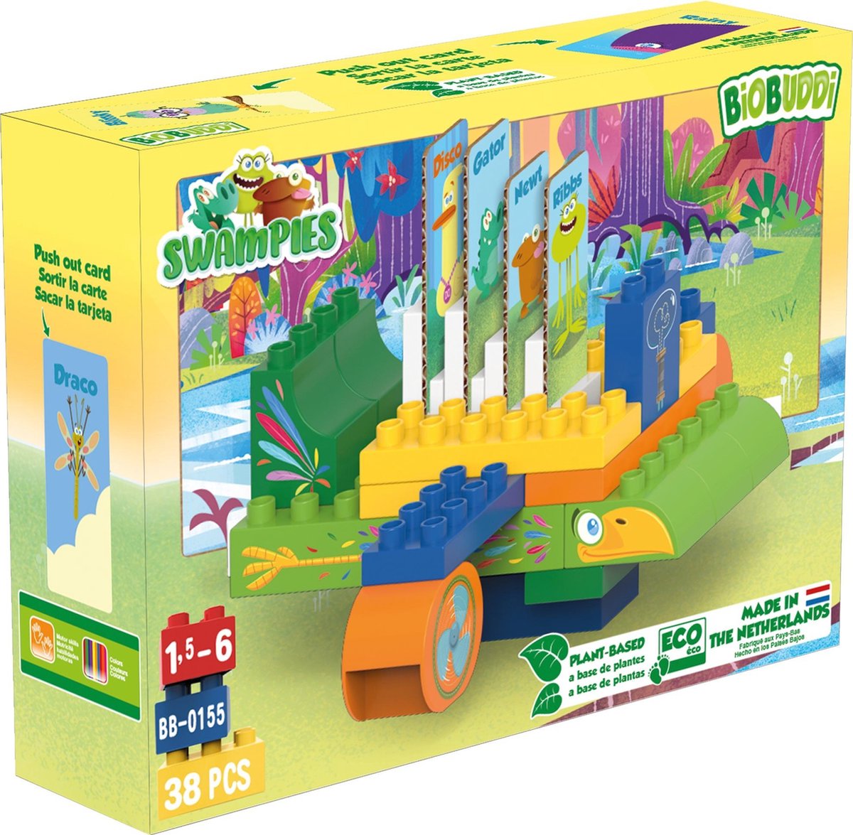 BiOBUDDi Swampies - SwampPlane - 38 delig