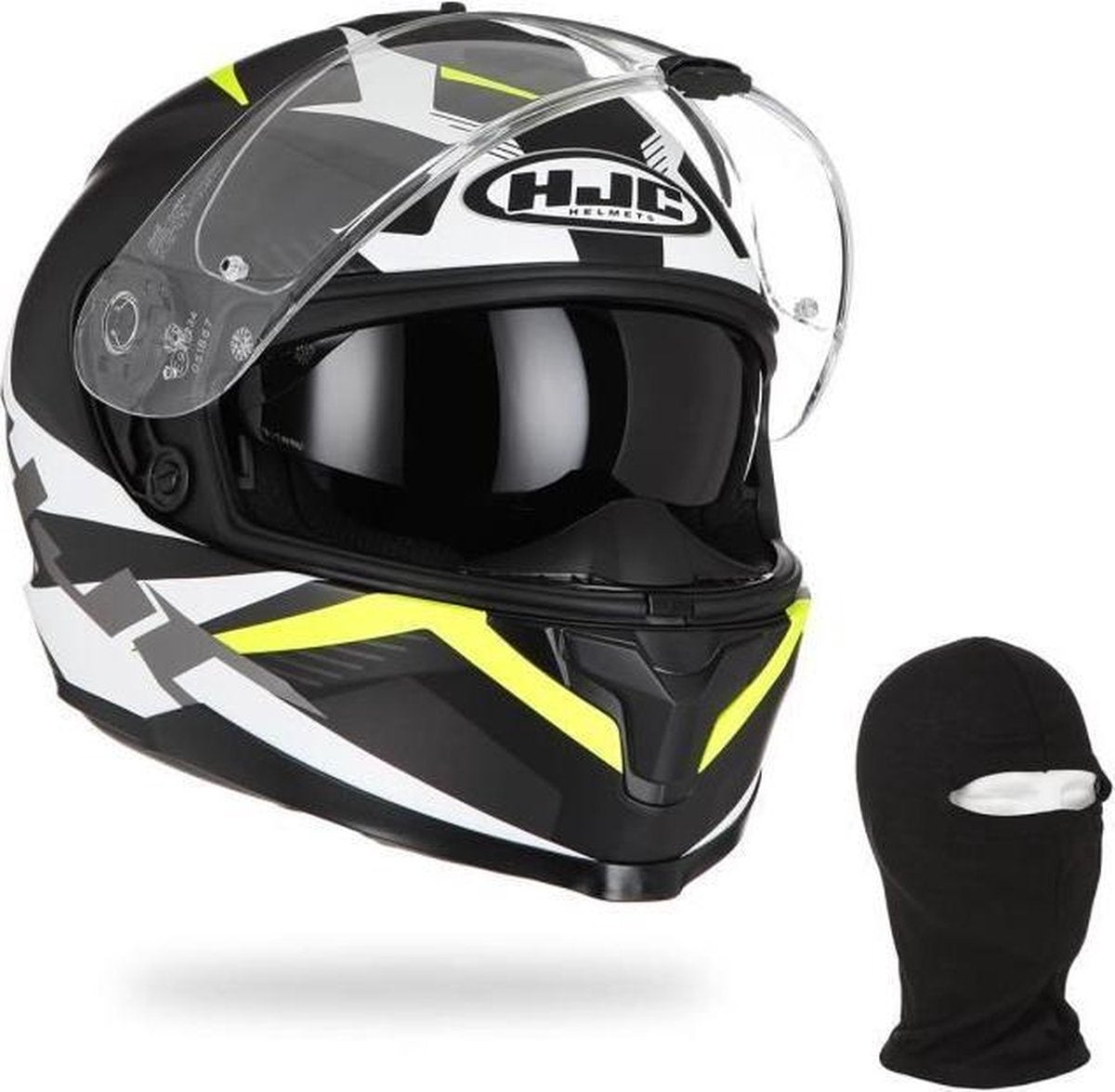 HJC C70 Trocky integraalhelm + kap - Heren - Zwart