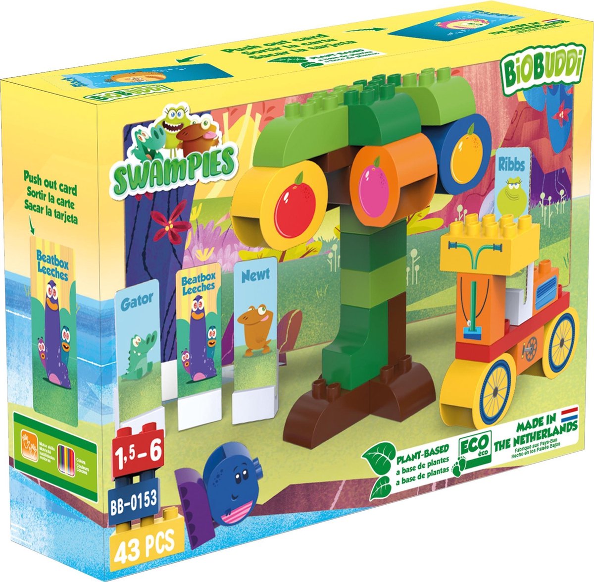 BiOBUDDi Swampies - BellyMonsters - 43 delig