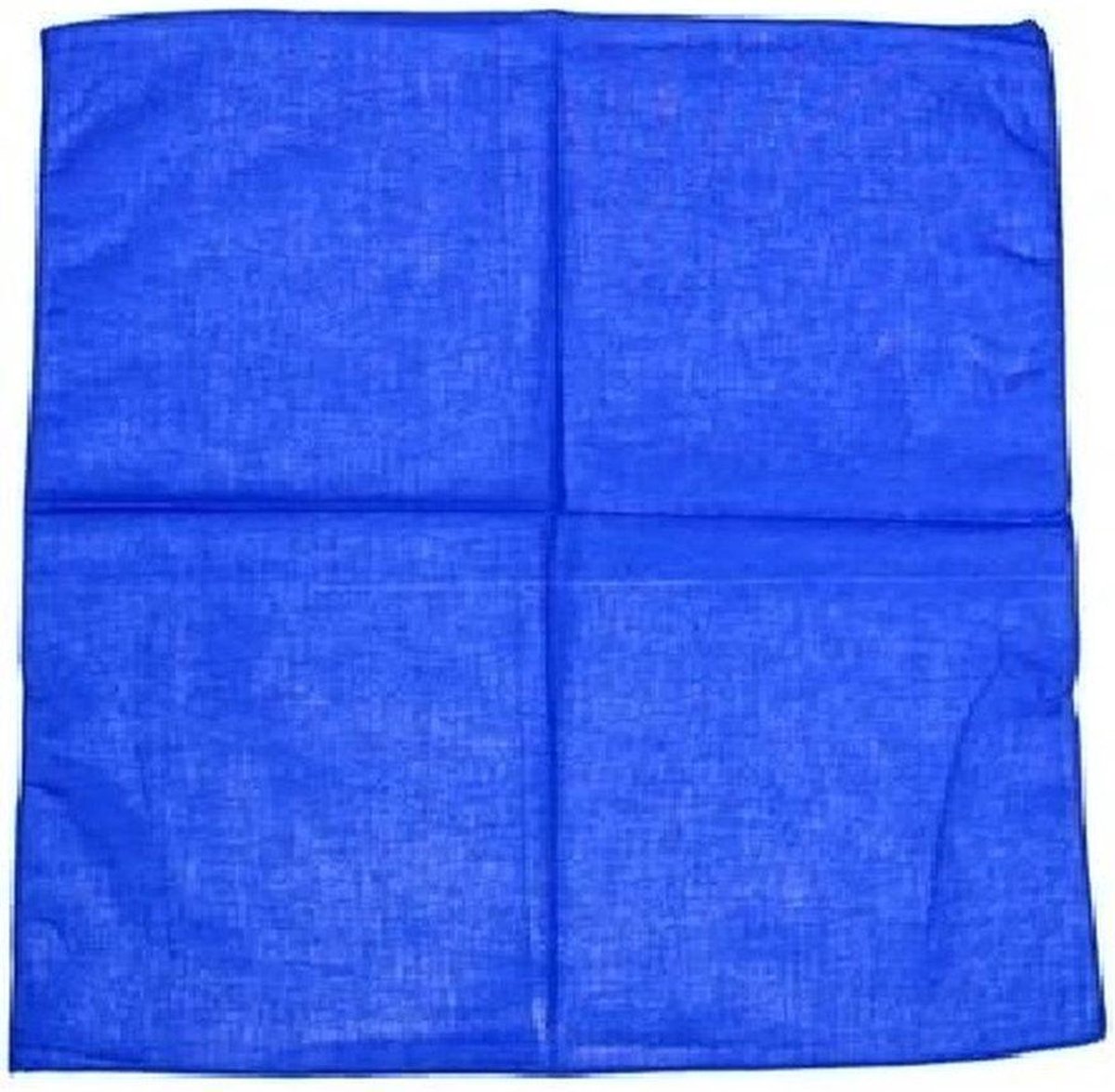 Zac's Alter Ego Bandana Effen royal blauw Mondkapje Blauw