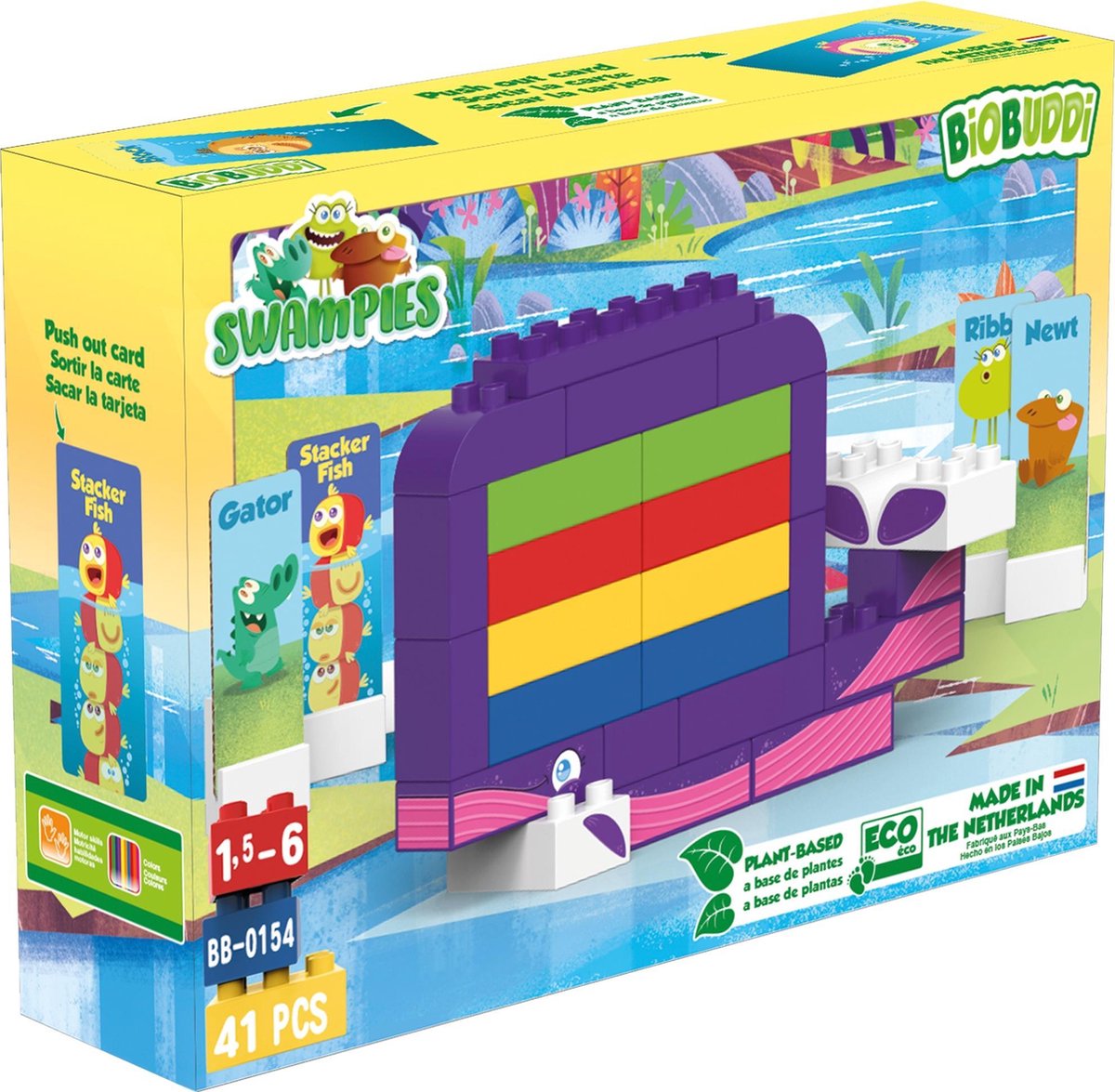 BiOBUDDi Swampies - Rainy - 45 delig