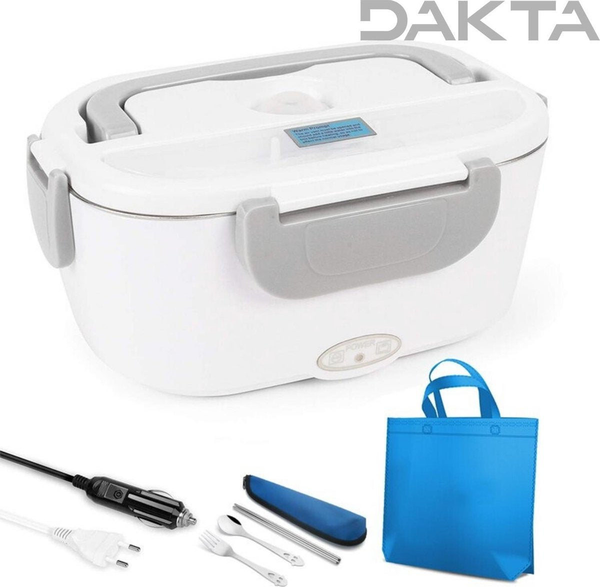 Dakta® Lunchbox | Bento box | Elektrisch | Eten | Warm | Servies | Lunch | Lunchtas